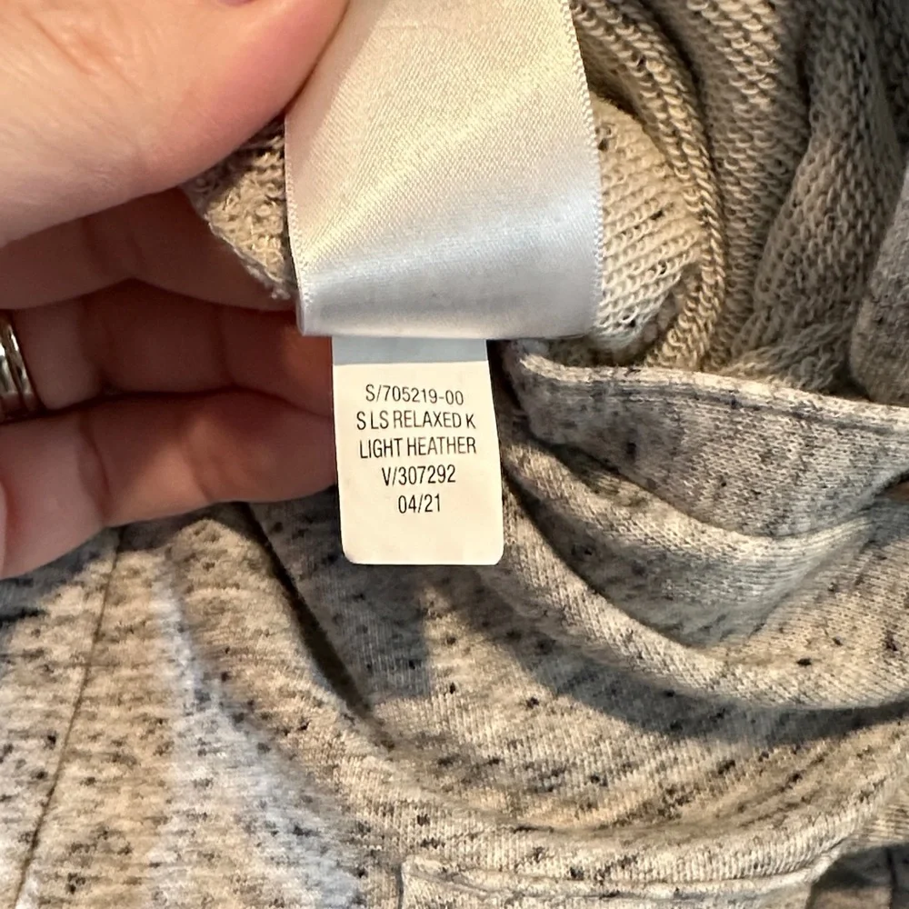 Old Navy 5T Heathered Gray Long Sleeve‎ Knit Romper
